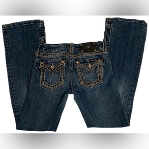 Miss Me girls jeans 10 boot cut  jk5014b96